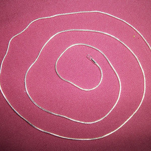 NEW Sterling Silver snake chain 22"  long